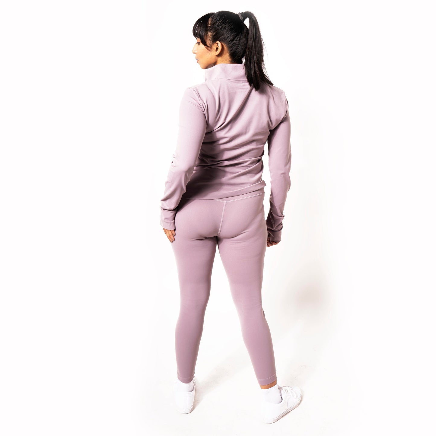 SOFT SKIN ACTIVE WEAR JACKET IN PURPLE