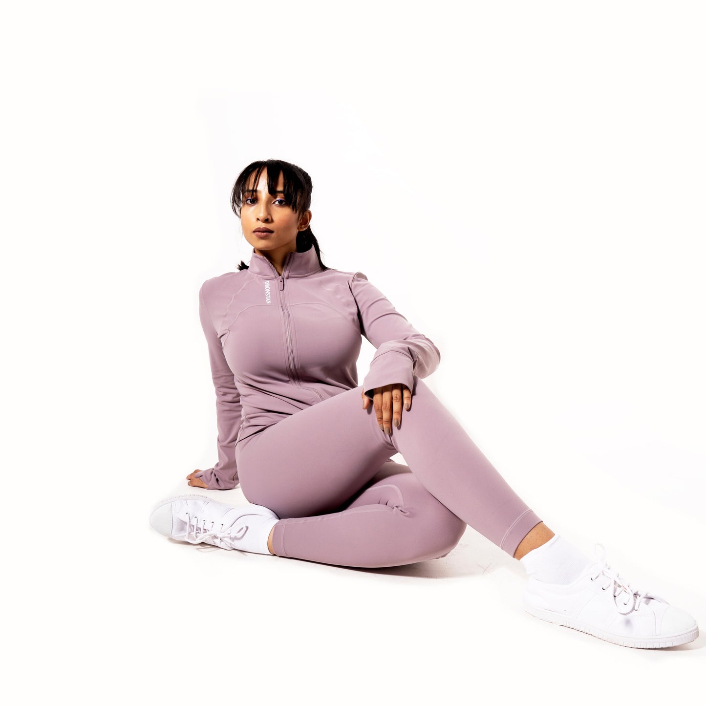SOFT SKIN ACTIVE WEAR JACKET IN PURPLE