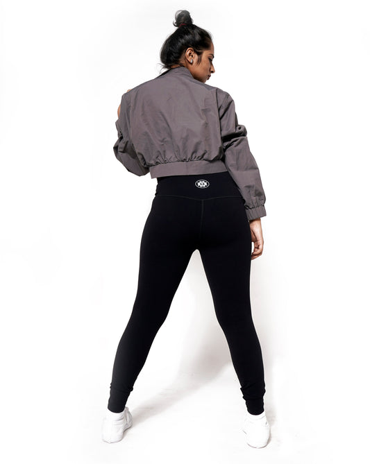 BOSS LADY WAIST LINE JACKET IN GREY