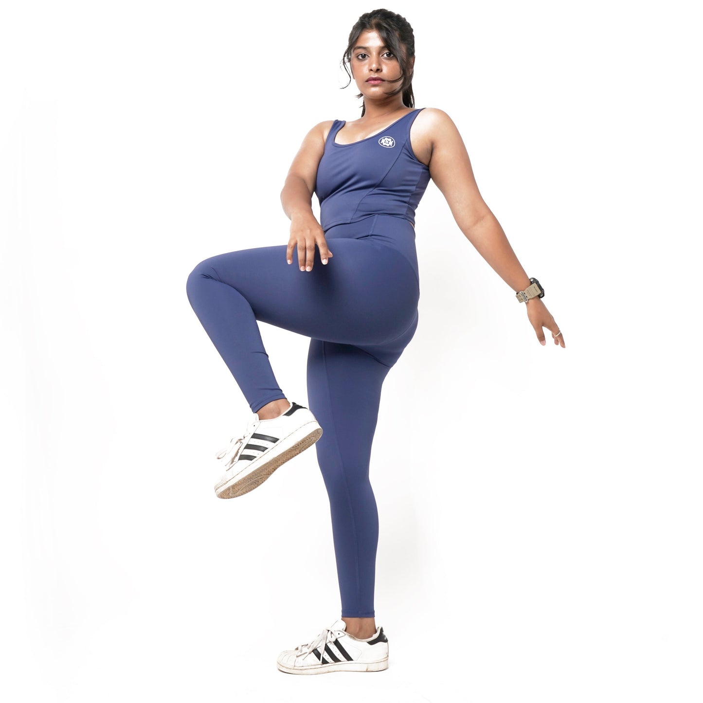 SOFT SKIN SUPER STRETCH PERFORMANCE TIGHTS
 in Navy Blue